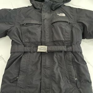 Girls warm down coat size medium north face